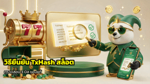 วิธียืนยัน TxHash สล็อต